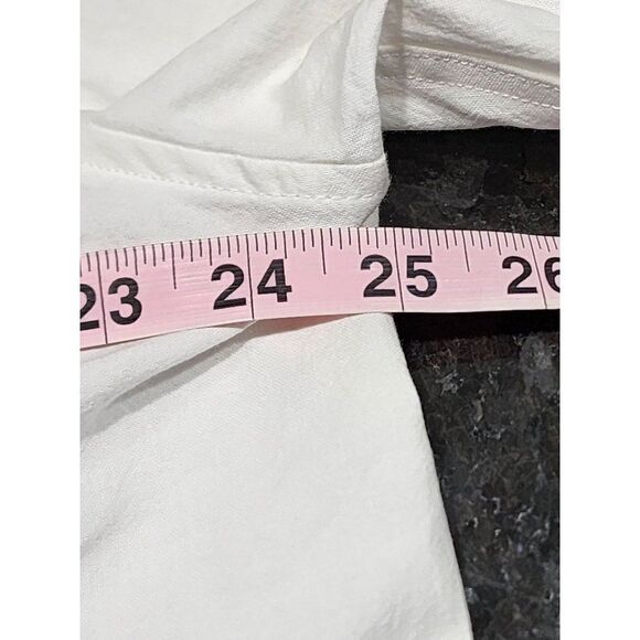 FIVE FOUR Men's 2XL NWT Long Sleeve White Dress Shirt - Picture 10 of 11